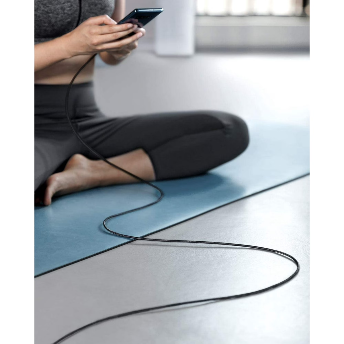 ANKER Nylon USB-C to USB-C 2.0 Cable 3ft-Black-A8752H11