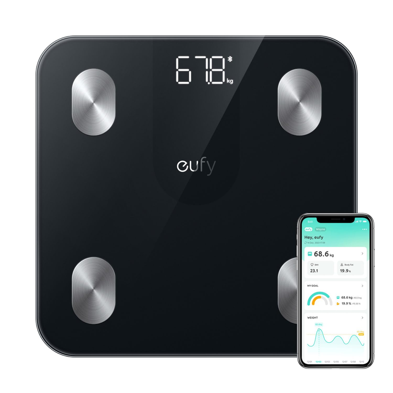 Eufy Smart Scale A1 with Bluetooth Body Fat Scale Wireless Digital Scale T9120K11