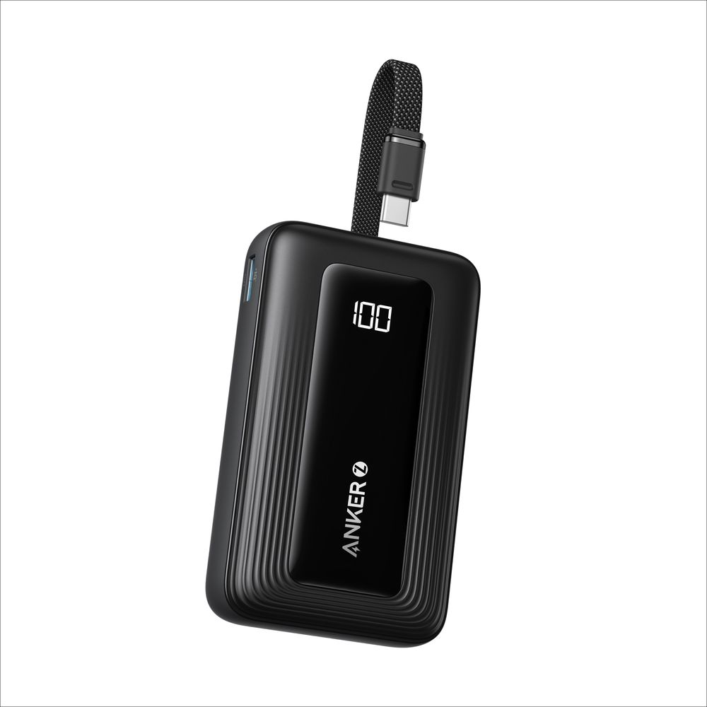 Anker PB 10000mAh 30W Built-in C-Black-A1688H11