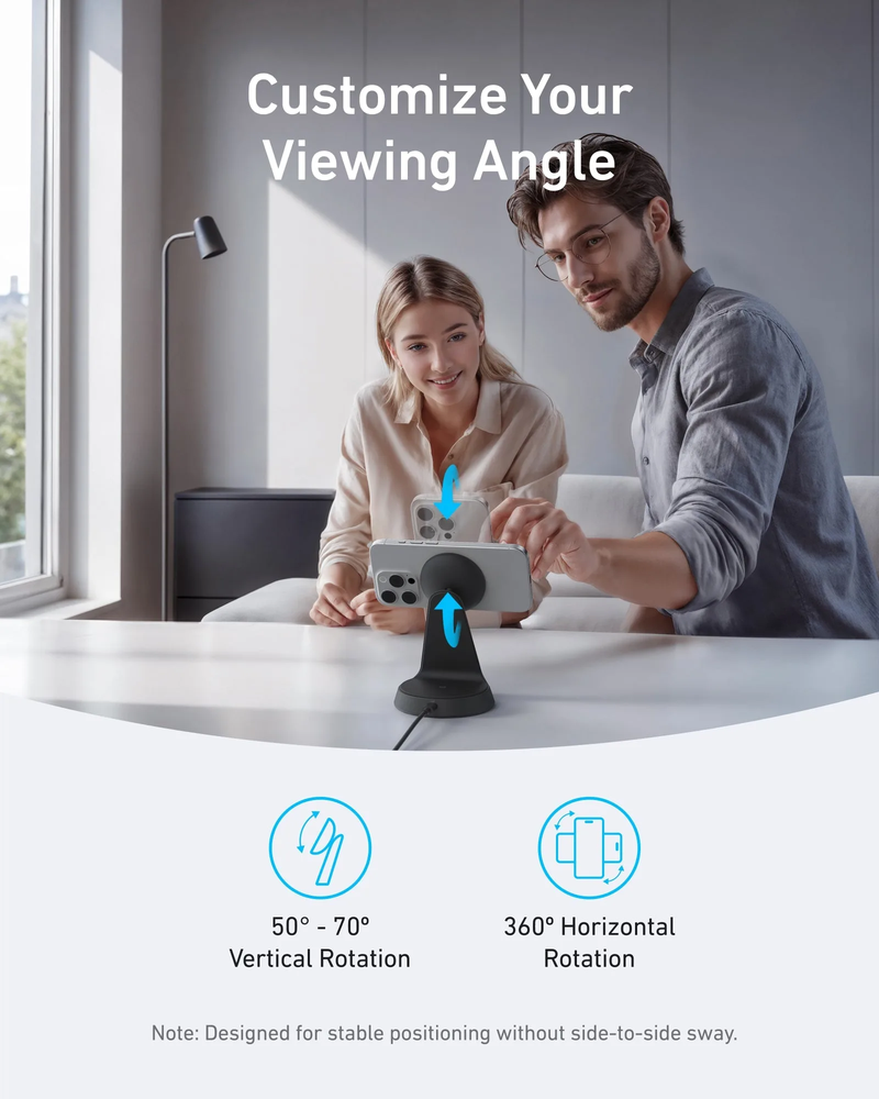 Anker MagGo Wireless Charger 2in1 A25M7H11