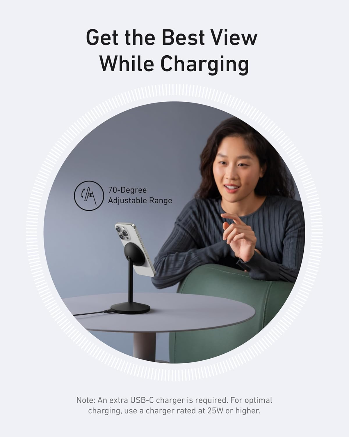Anker MagGo Wireless Charger 15W-A25X1H11