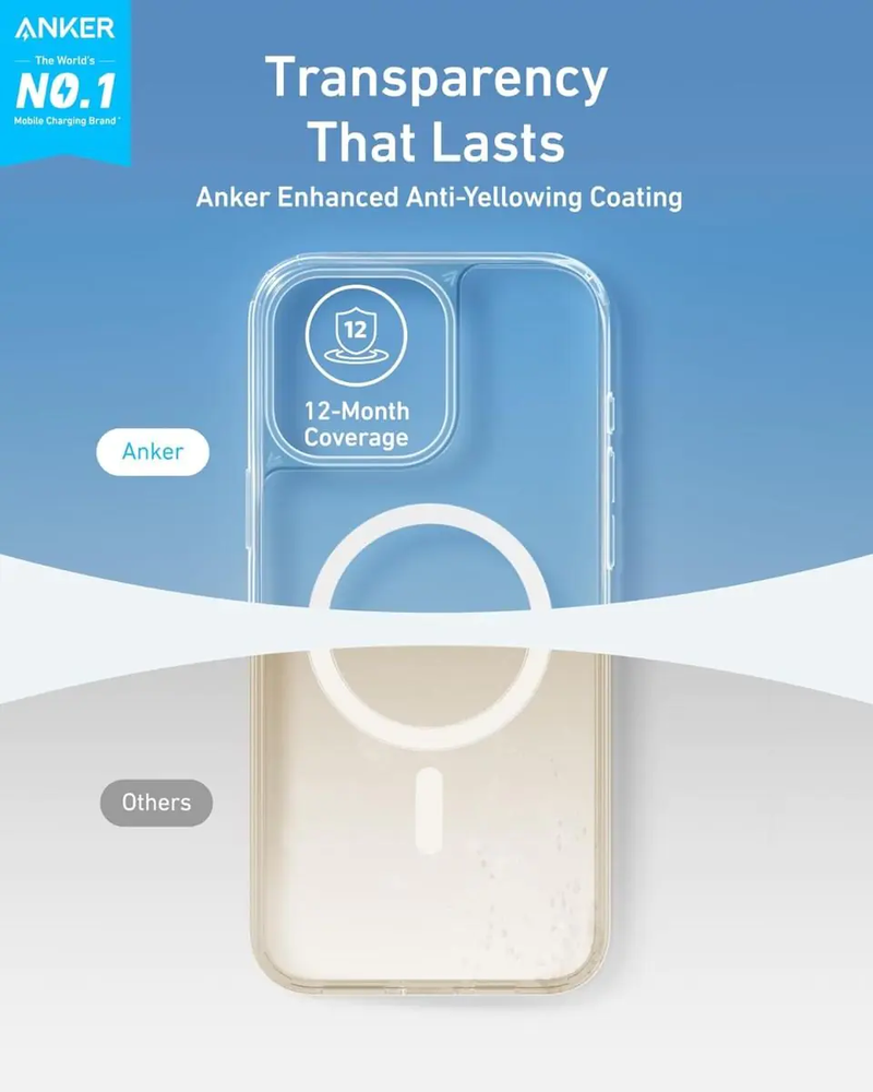 Anker MagGo Case-Clear A-A90H2H0A