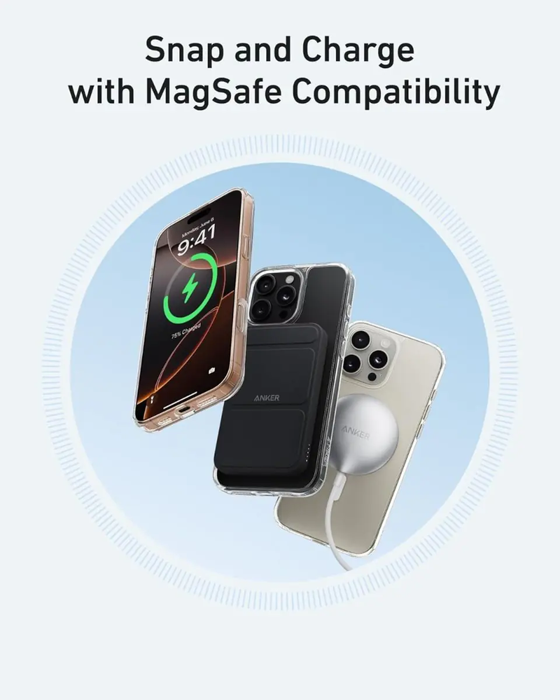 Anker MagGo Case-Clear A-A90H2H0A