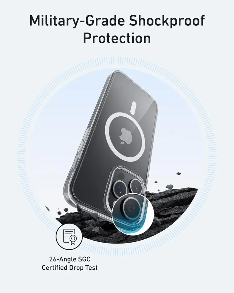 Anker MagGo Case-Clear A-A90H2H0A