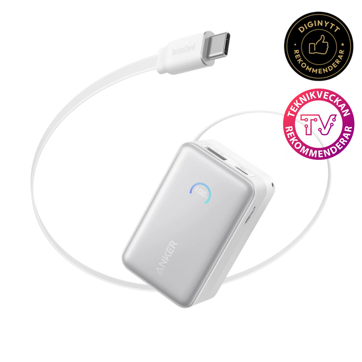 Anker PB 10000mAh 45W Built-in C A1638H (WHITE)