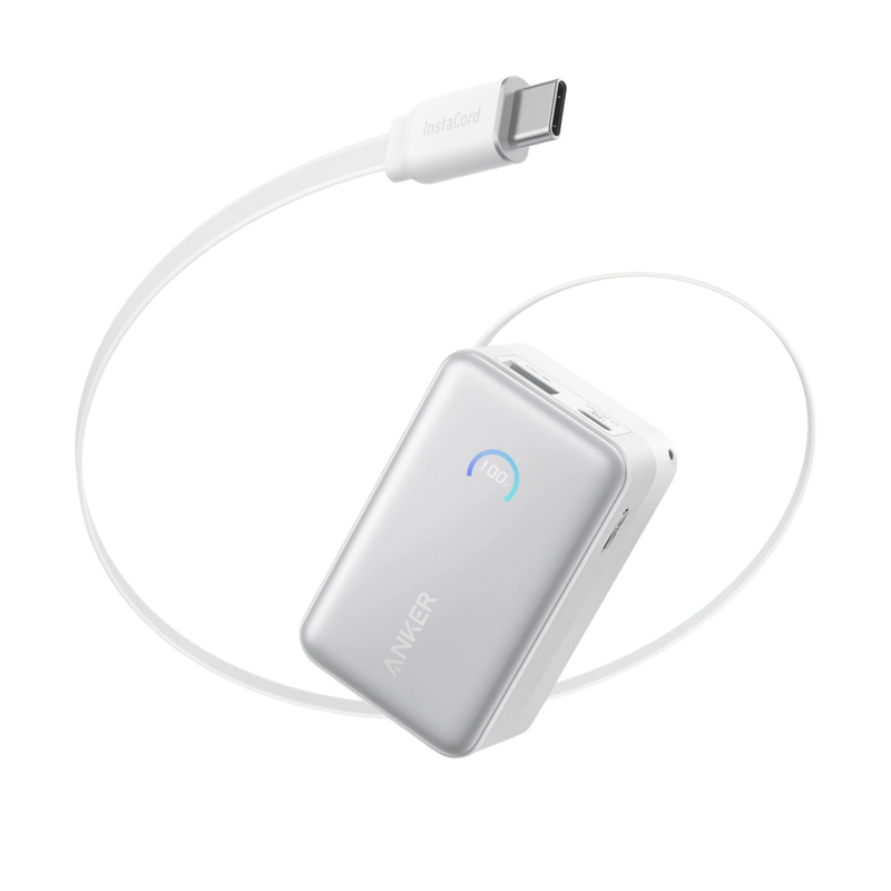 Anker PB 10000mAh 45W Built-in C A1638H (WHITE)