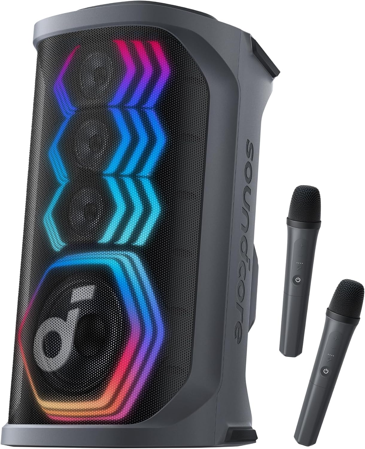 Soundcore Rave 3s Ai Wireless Party Speaker With Wireless Microphones