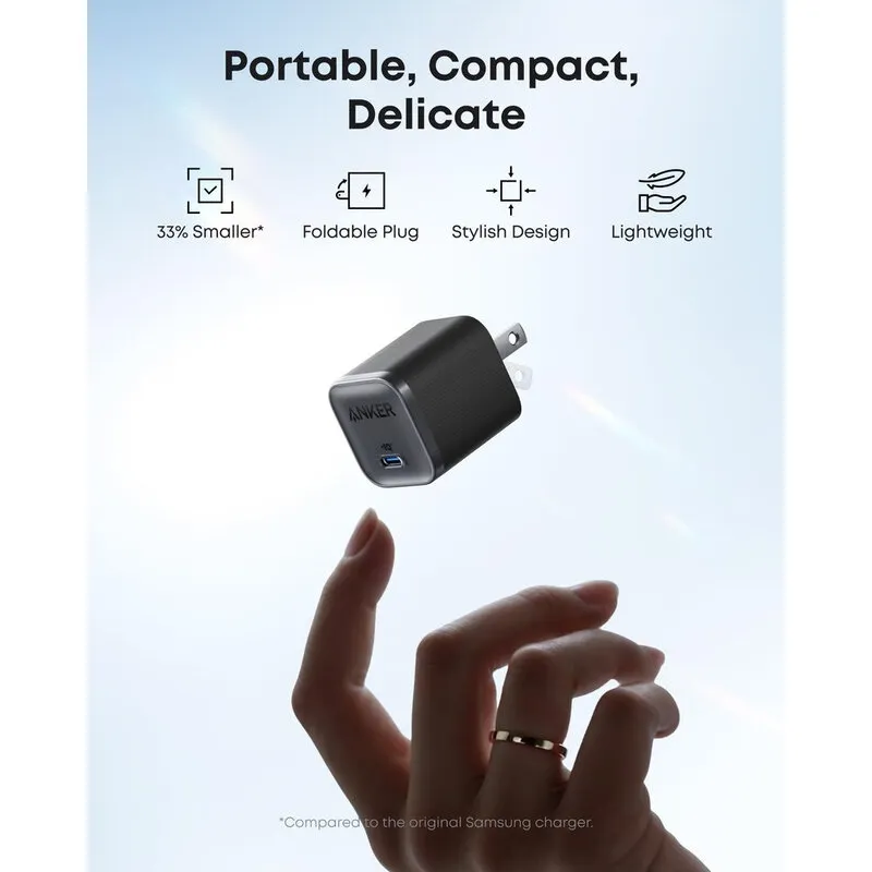 Anker Nano Charger 45W with USB-C Cable