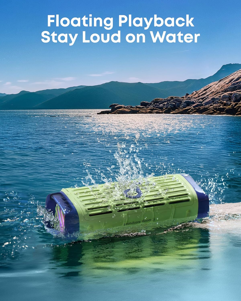 Soundcore Boom 3i by Anker Compact Outdoor Speaker IP68 Waterproof D5100060