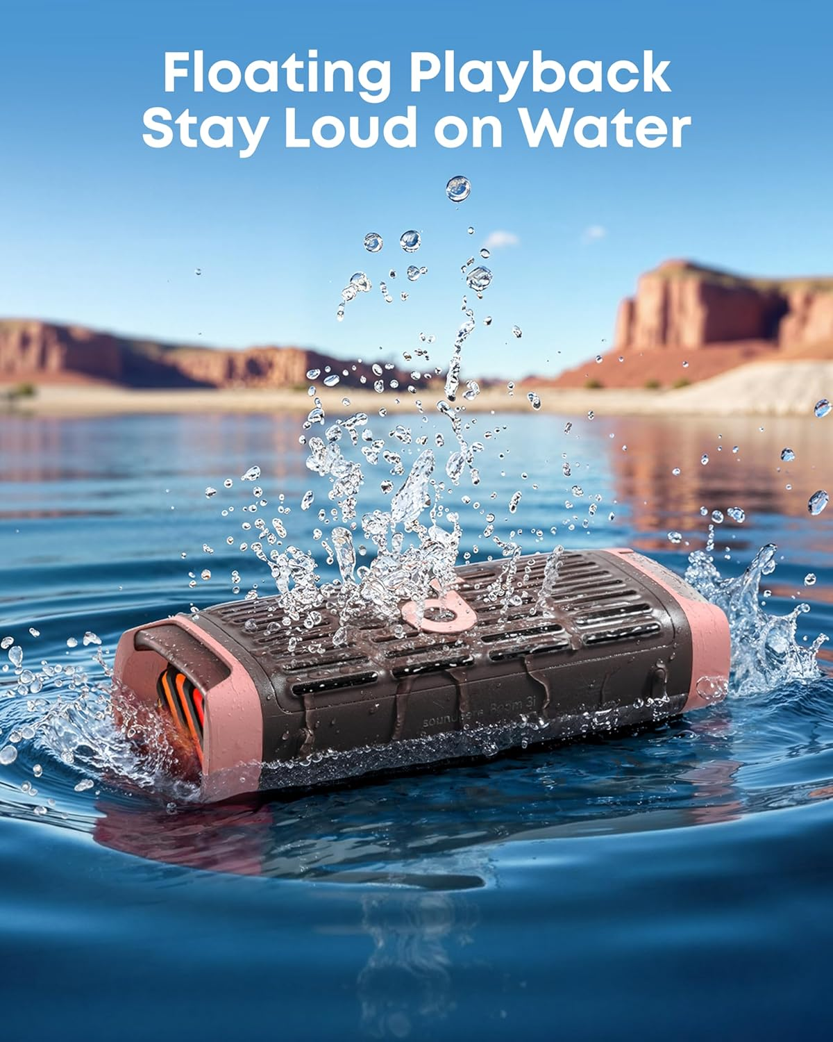 Soundcore Boom 3i by Anker Compact Outdoor Speaker IP68 Waterproof D5100060