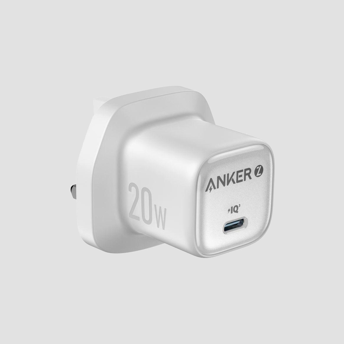 Anker Zolo Charger (20W.PD 3.0)With USB-C Cable B2699K (WHITE)
