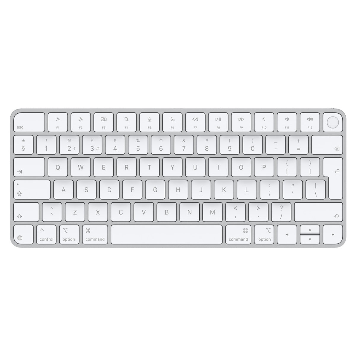 Apple Magic Keyboard with Touch ID (USB–C) - Silver {MXCK3B/A}