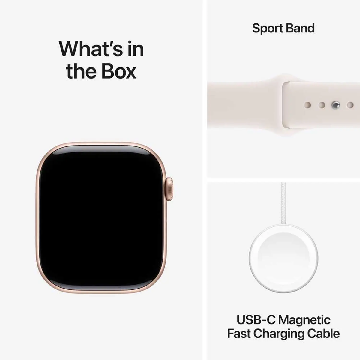 Apple Watch Series 11 GPS 46mm MEUX4LW/A (ROSE GOLD)