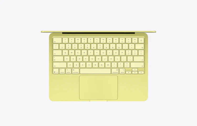 Apple MacBook Neo RAM:8GB  256GB STORAGE (Yellow)
