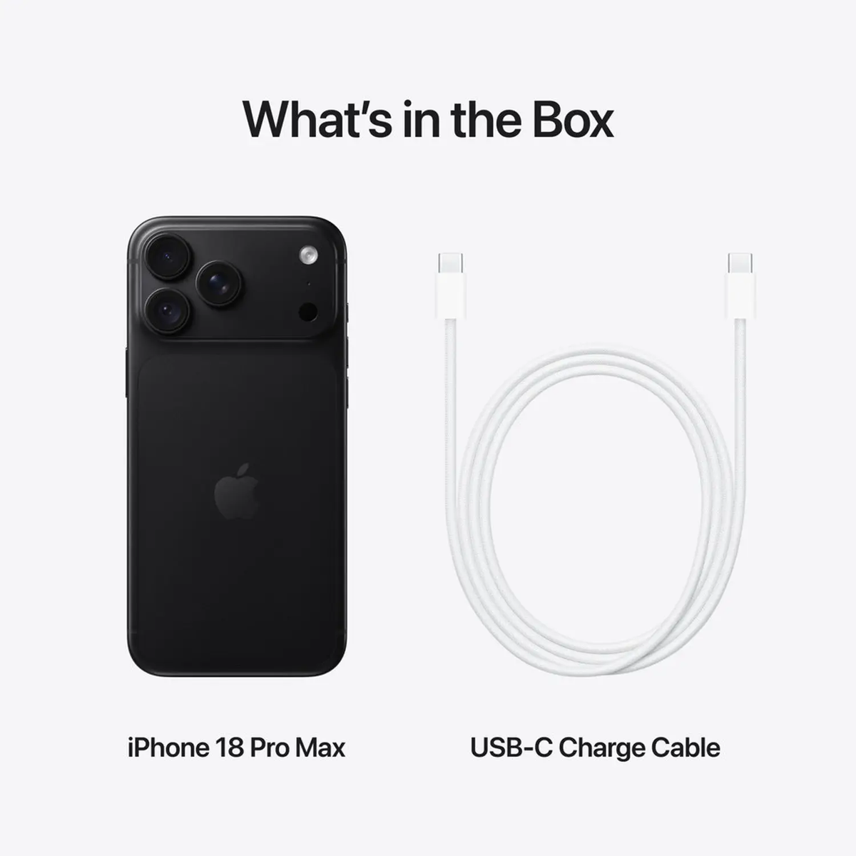 Mobile Apple iPhone 18 Pro Max 256GB UAE Version (Black)