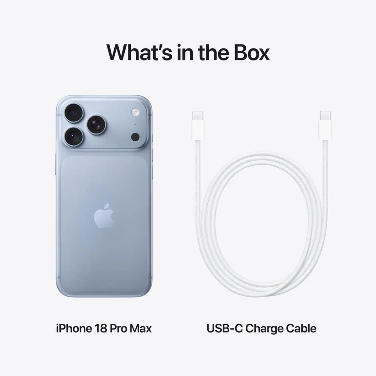 Mobile Apple iPhone 18 Pro Max 256GB UAE Version (Glacier)
