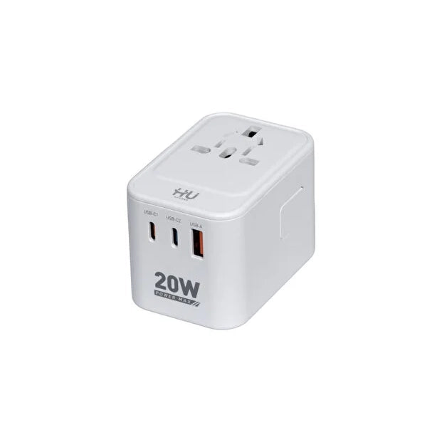 محول سفر 20W-WHT HAC-1002