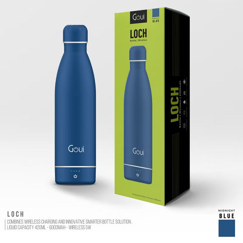 GOUI Loch Bottle Wireless Power Bank 6000mAh – Portable Bottle Design Multiple colors