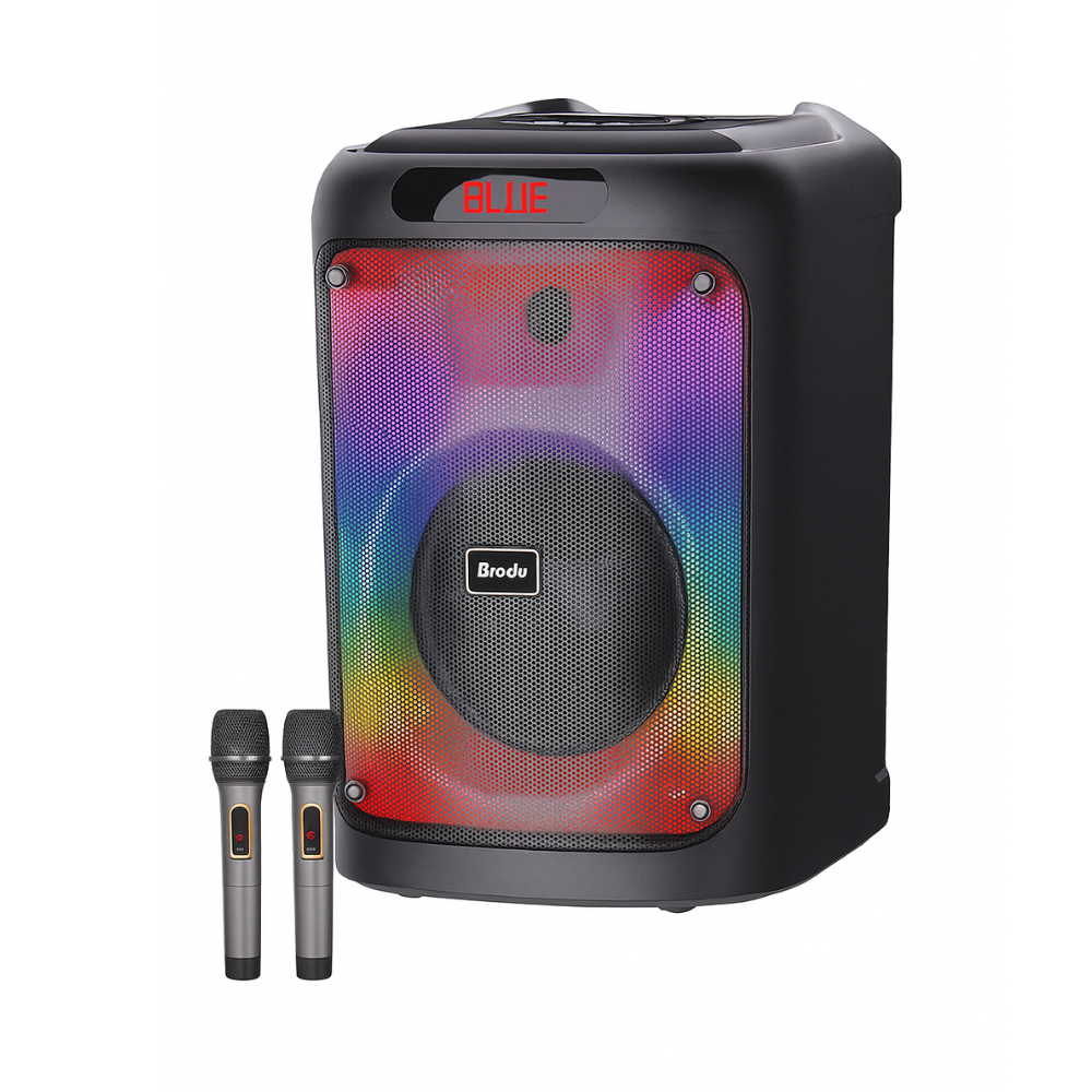 Brodu BTS-2102 * " Inch with Dual Microphone & RGB Light Up