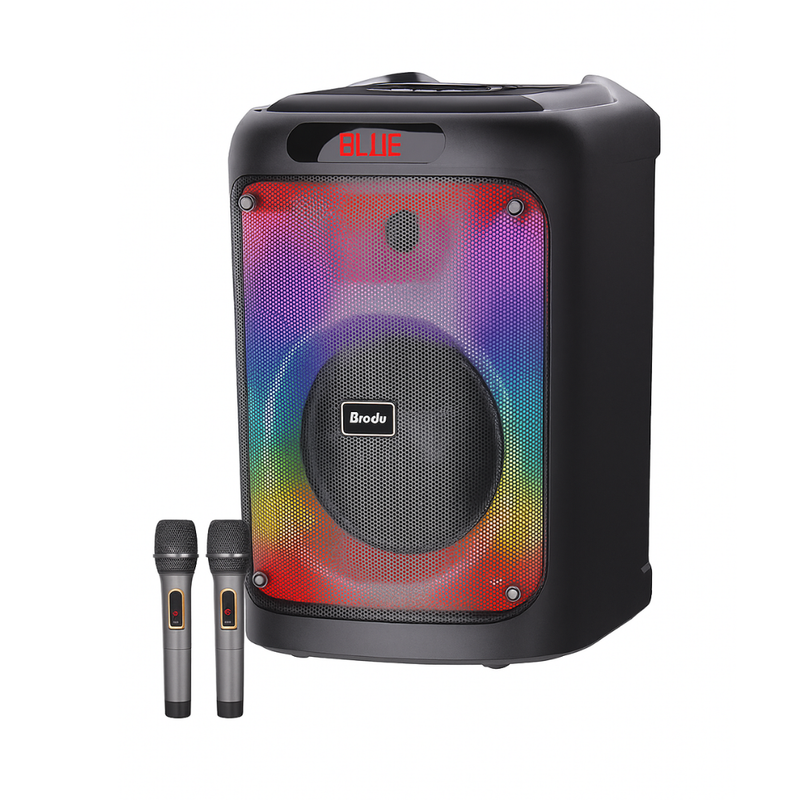 Brodu BTS-2102 * " Inch with Dual Microphone & RGB Light Up