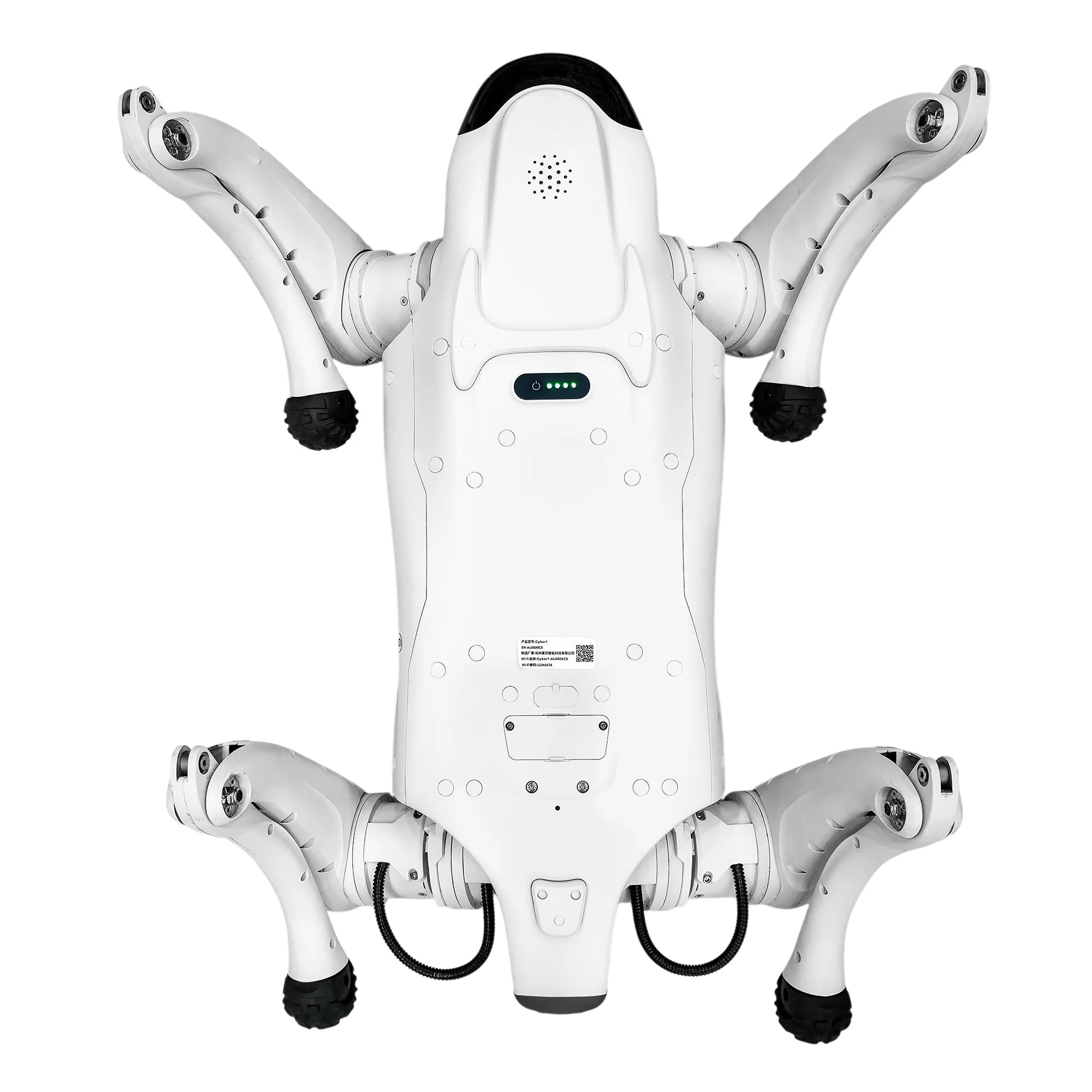CRONY Advanced AI Intelligent Robot Dog with 8-Core AI Processor, Smart Navigation, 4G Connectivity & Ultra-HD Camera