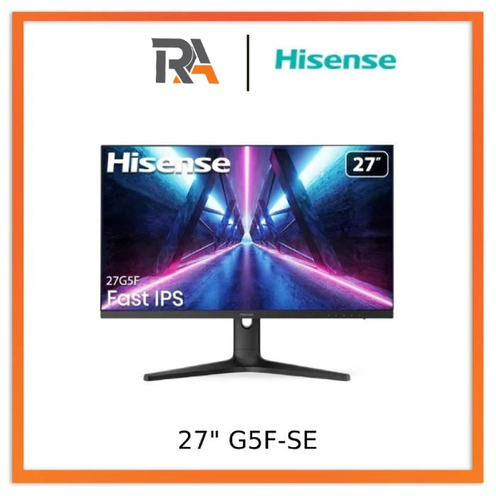 Hisense 27" G5F-SE Fast IPS Gaming Monitor – FHD, Ultra-Smooth Performance