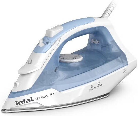 Tefal Virtuo 30 Steam Iron 2000w Fv2c41G0