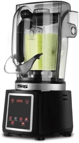 خلاط احترافي DSP KJ2200 بقوة 800W بسعة 2L لطحن الثلج والعصائر السميكة