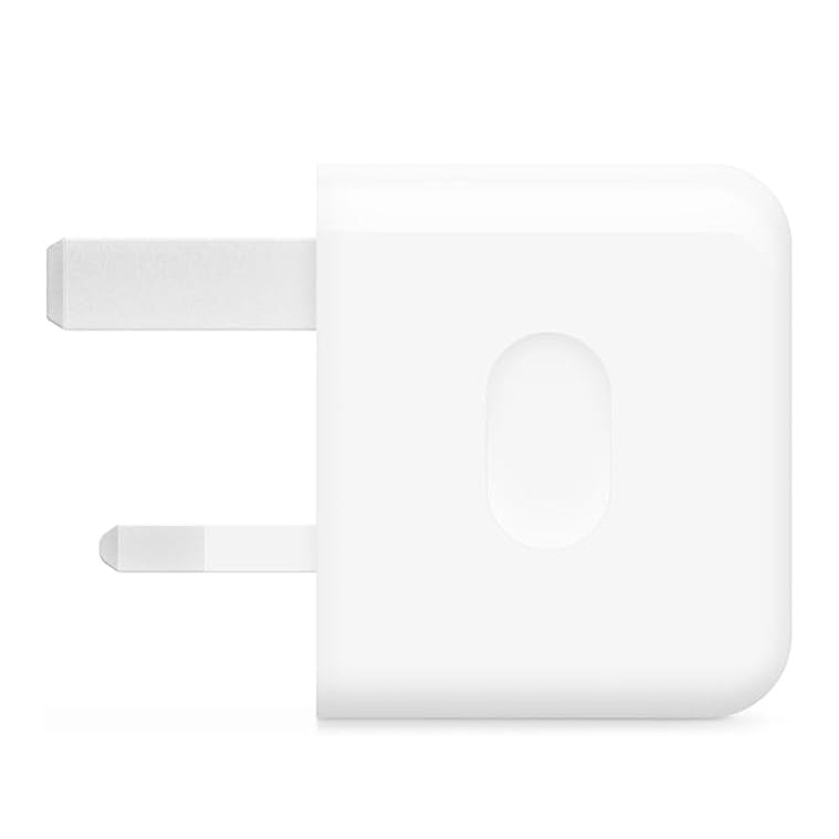 شاحن Apple الأصلي 40W USB-C مزدوج المنافذ – تقنية Dynamic Power Distribution – أبيض