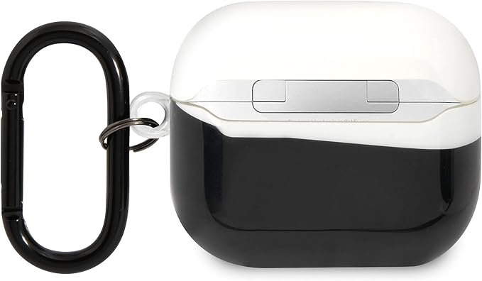 BMW Motorsport TPU Case With Transparent Lid For Airpods 3 - Black