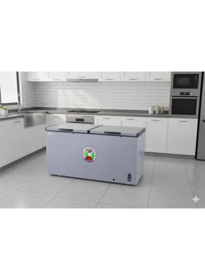 فريزر صندوقي بابين Spj 519l مع تحكم ميكانيكي في درجة الحرارة تبريد سريع وكفاءة في استهلاك الطاقة Spj-Posh-Slw595c-3