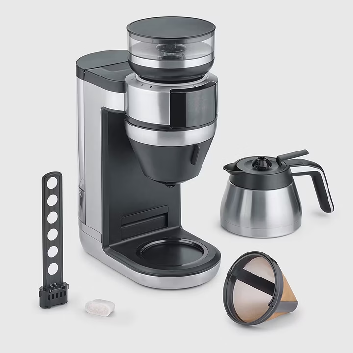 Severin Filka 4851 Fully Automatic Filter Coffee Machine 5-in-1 With Led Display