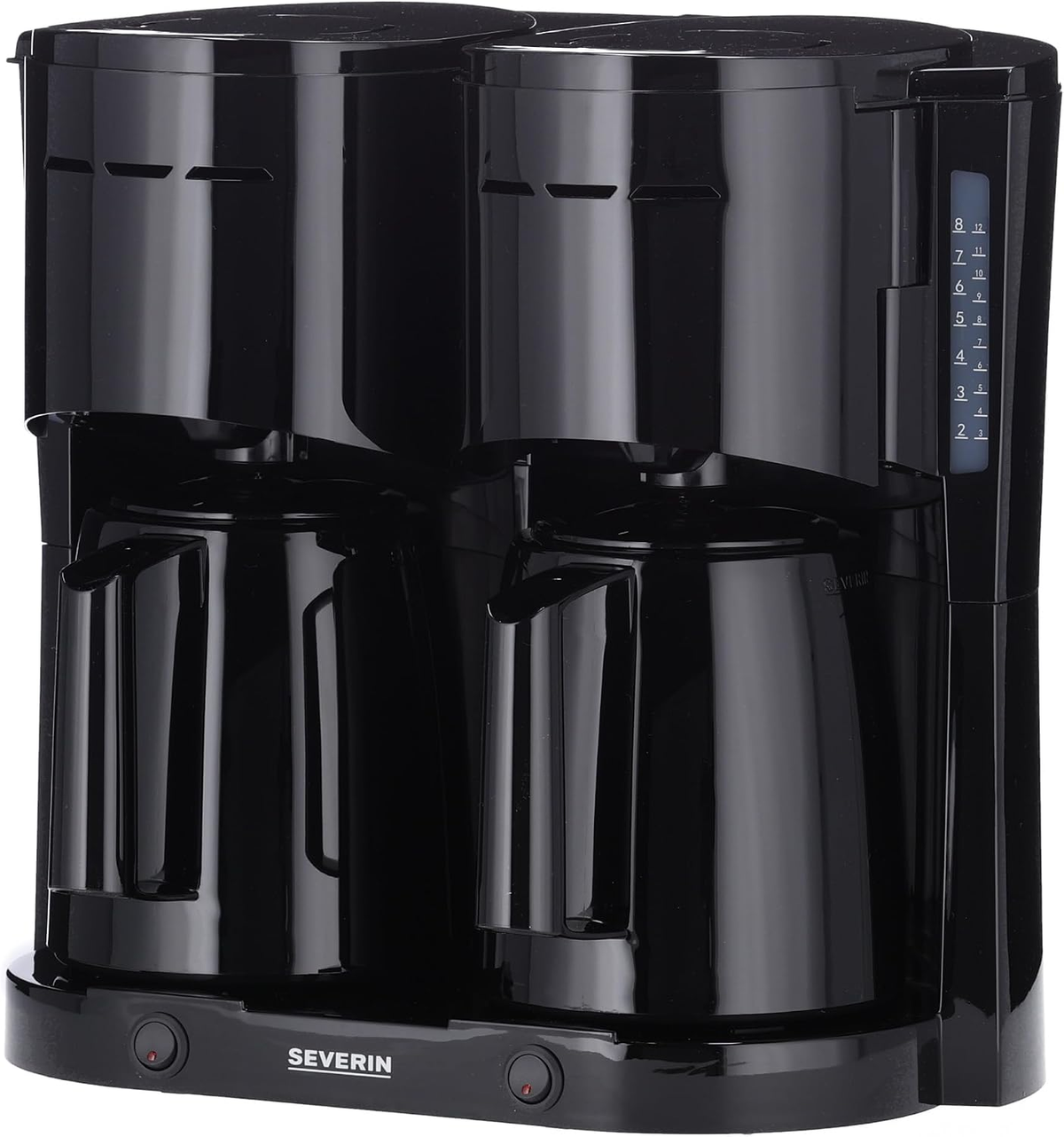 Severin Ka 9315 Coffee Maker Black Cup Volume=16 Thermal Jug