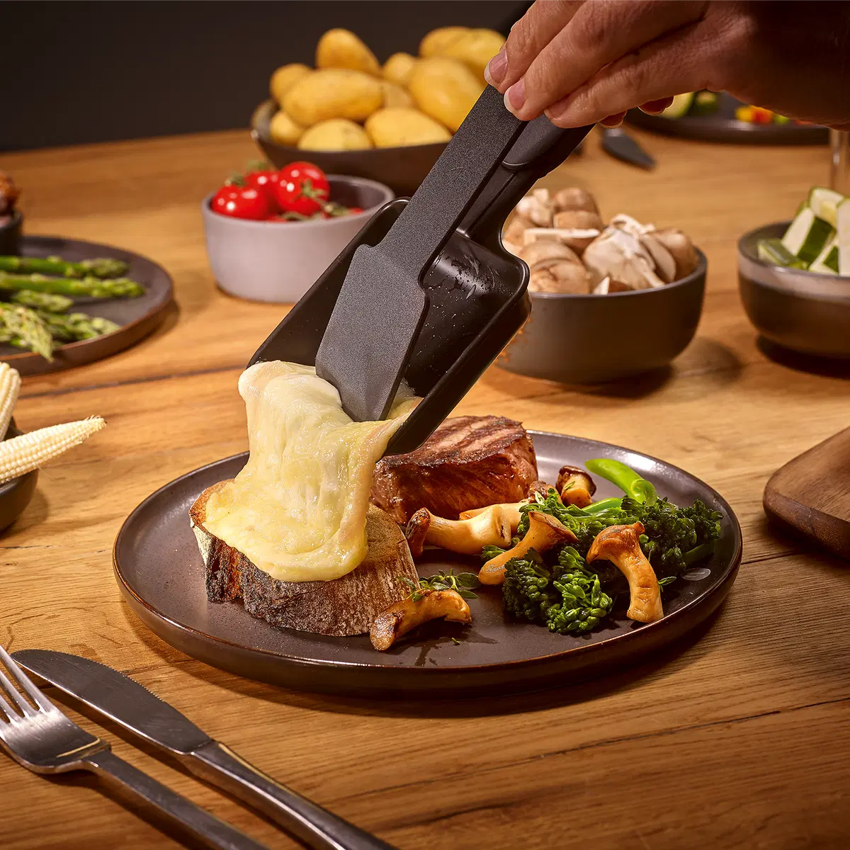 Severin Black Line Lite Mini gourmetstel(OT)