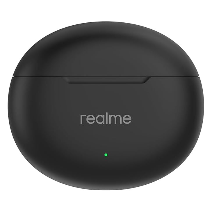 سماعات Realme Buds T01 اللاسلكية TWS مع AI ENC وبطارية حتى 28 ساعة – أسود