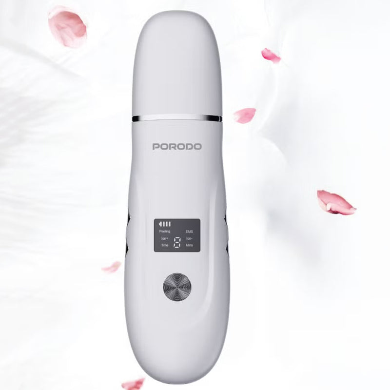 Porodo Ultrasonic Face Scrub & Peeler – Deep Skin Cleansing Device-2