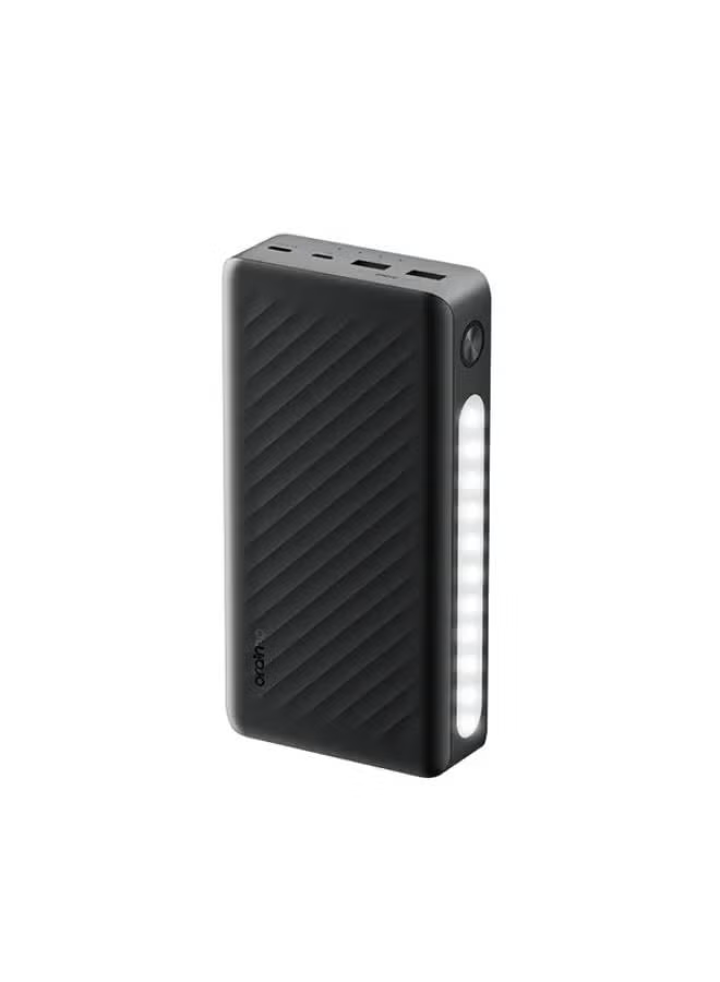 ORAIMO 27000mAh Fast Charging Powerbank- Traveler 3 Lit -Black OPB-1270