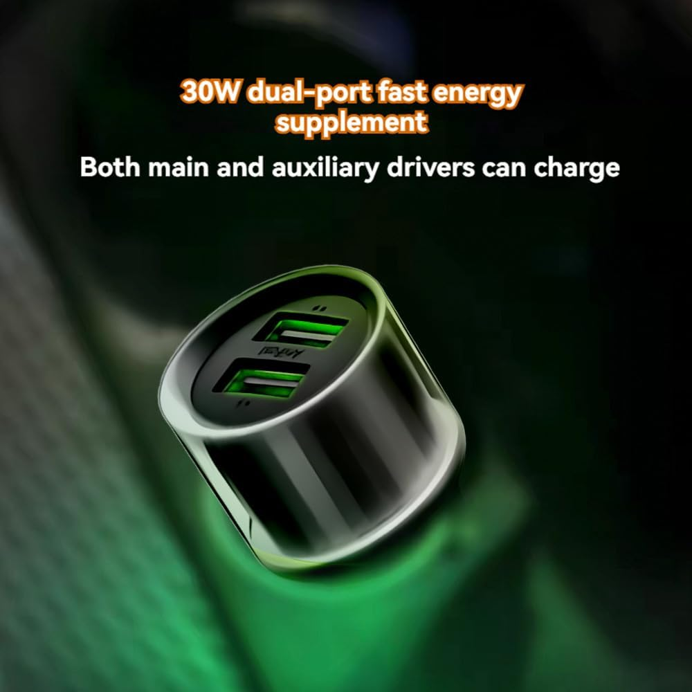 ORAIMO Dual Port Car Charger Highway 15- Black OCC-1152D-BK