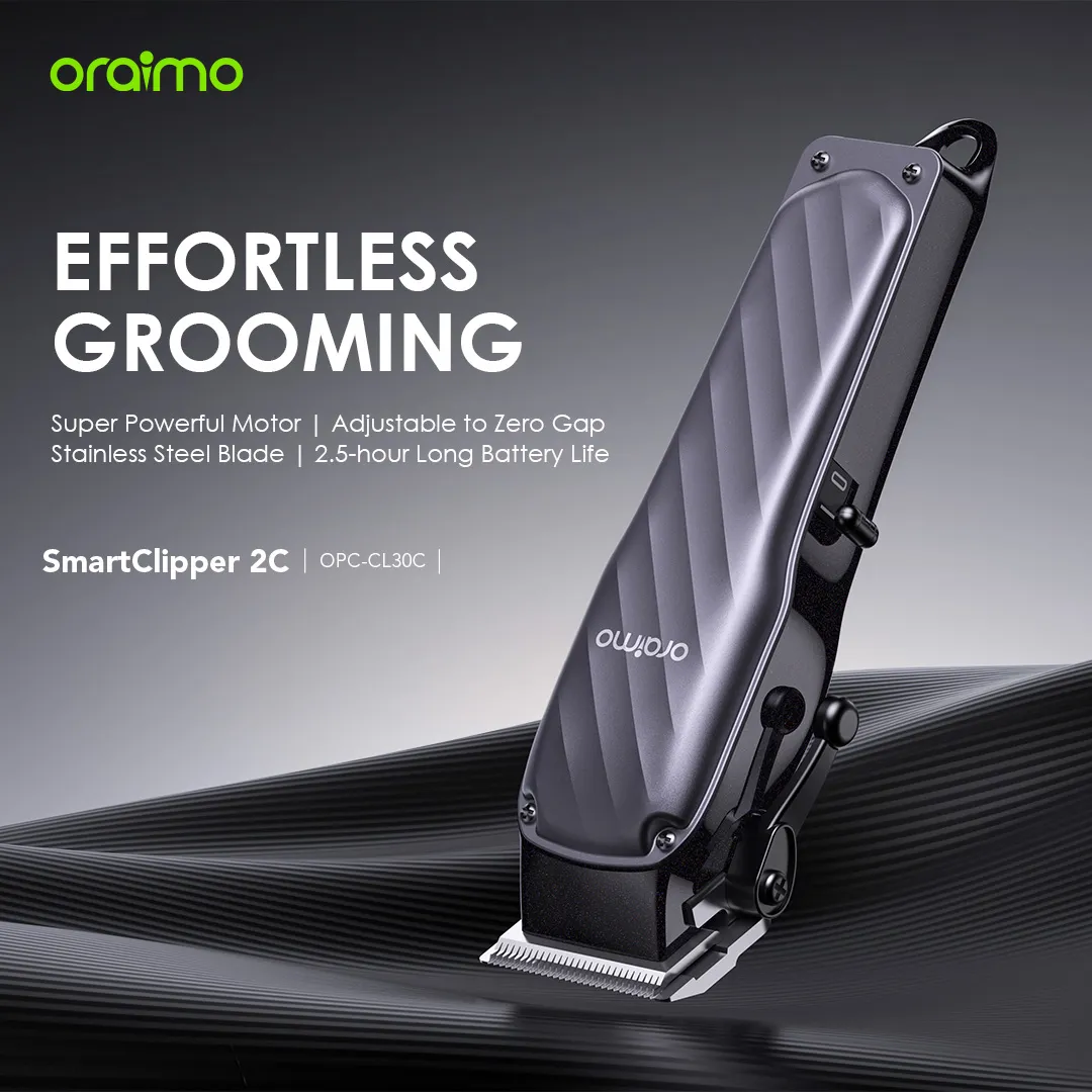 ORAIMO Effortless Grooming SmartClipper 2C - Silver OPC-CL30C