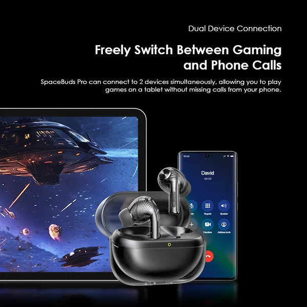 ORAIMO TWS 50dB ANC - SpaceBuds Pro - GreyOTW-930