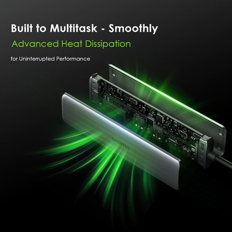 ORAIMO 7in1 Multifunction HUB PowerTrans - Chrome OUH-511