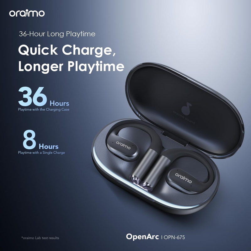 ORAIMO Open Ear TWS - OpenArc - Black OPN-675
