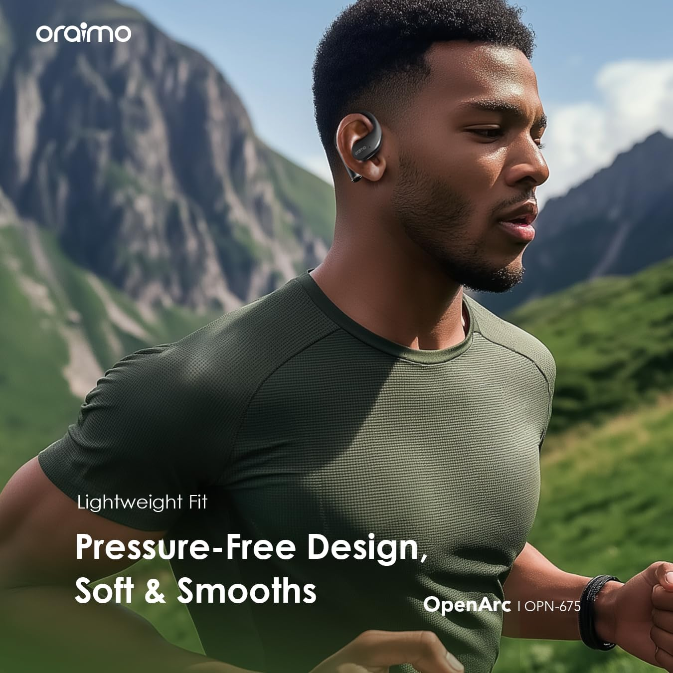 ORAIMO Open Ear TWS - OpenArc - Black OPN-675