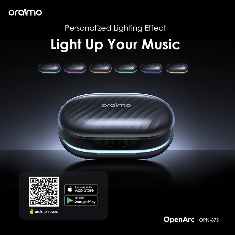 ORAIMO Open Ear TWS - OpenArc - Black OPN-675