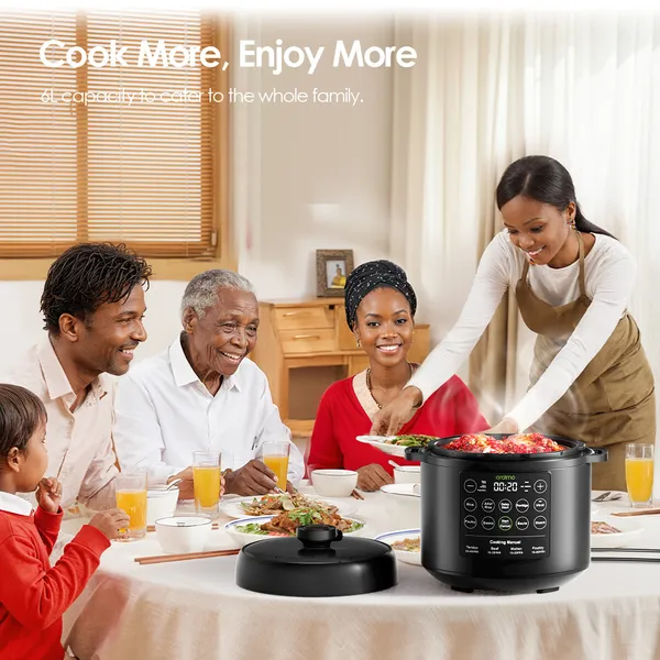 ORAIMO Electric Pressure Cooker - TenderPot- Graphite Grey OEC-201A