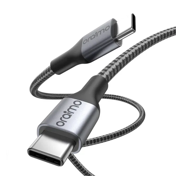 ORAIMO USB to Type C 3A 60w Cable - Braid - Black OCD-152C-BK