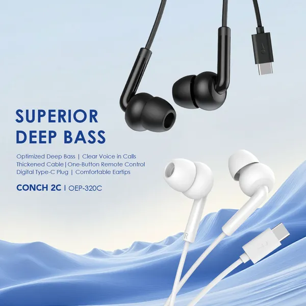 ORAIMO Type-C In-ear Earphones - CONCH 2C OEP-320C