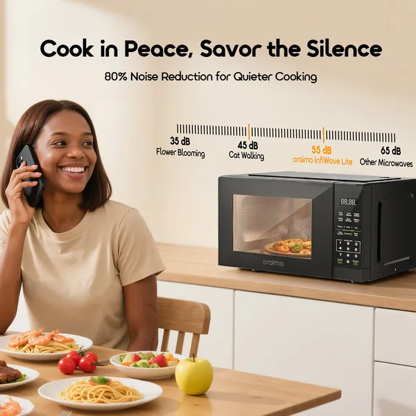 ORAIMO Microwave Oven - InfiWave -Graphite Black OMO-521A