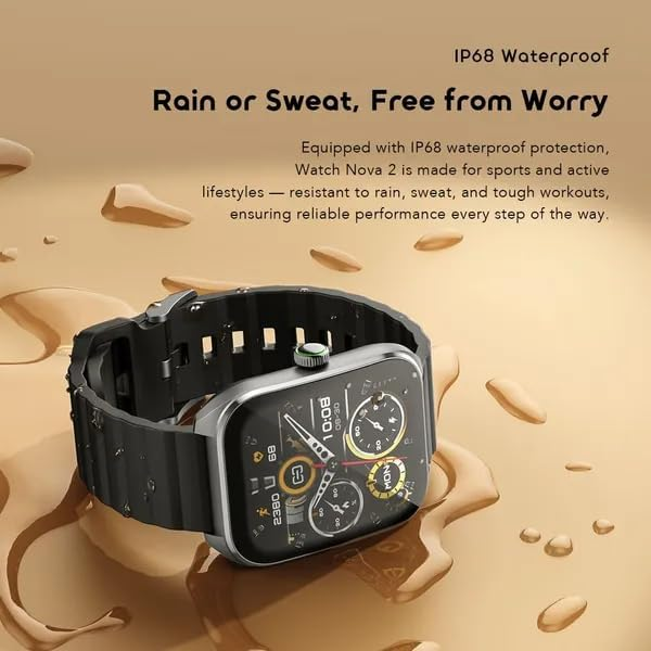 ORAIMO AMOLED Smartwatch - Watch Nova 2 Lite - Black OSW-814
