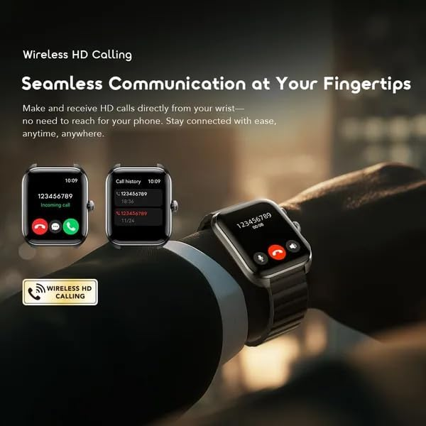 ORAIMO AMOLED Smartwatch - Watch Nova 2 Lite - Black OSW-814